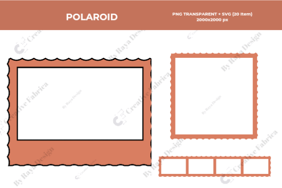 Polaroid Collections Vol. 1 vintage polaroid frame png transparent