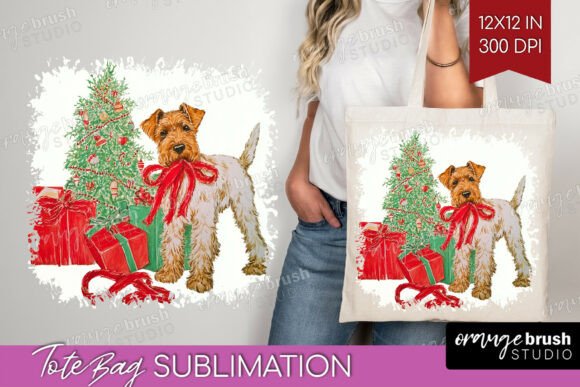 Vintage Christmas Tote Bag PNG vintage tote bag sublimation png design