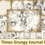 junk journal gift kit vintage printable junk journal kit printable