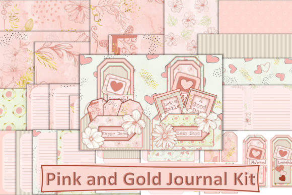 junk journal gift kit printable junk journal kit & ephemera printable