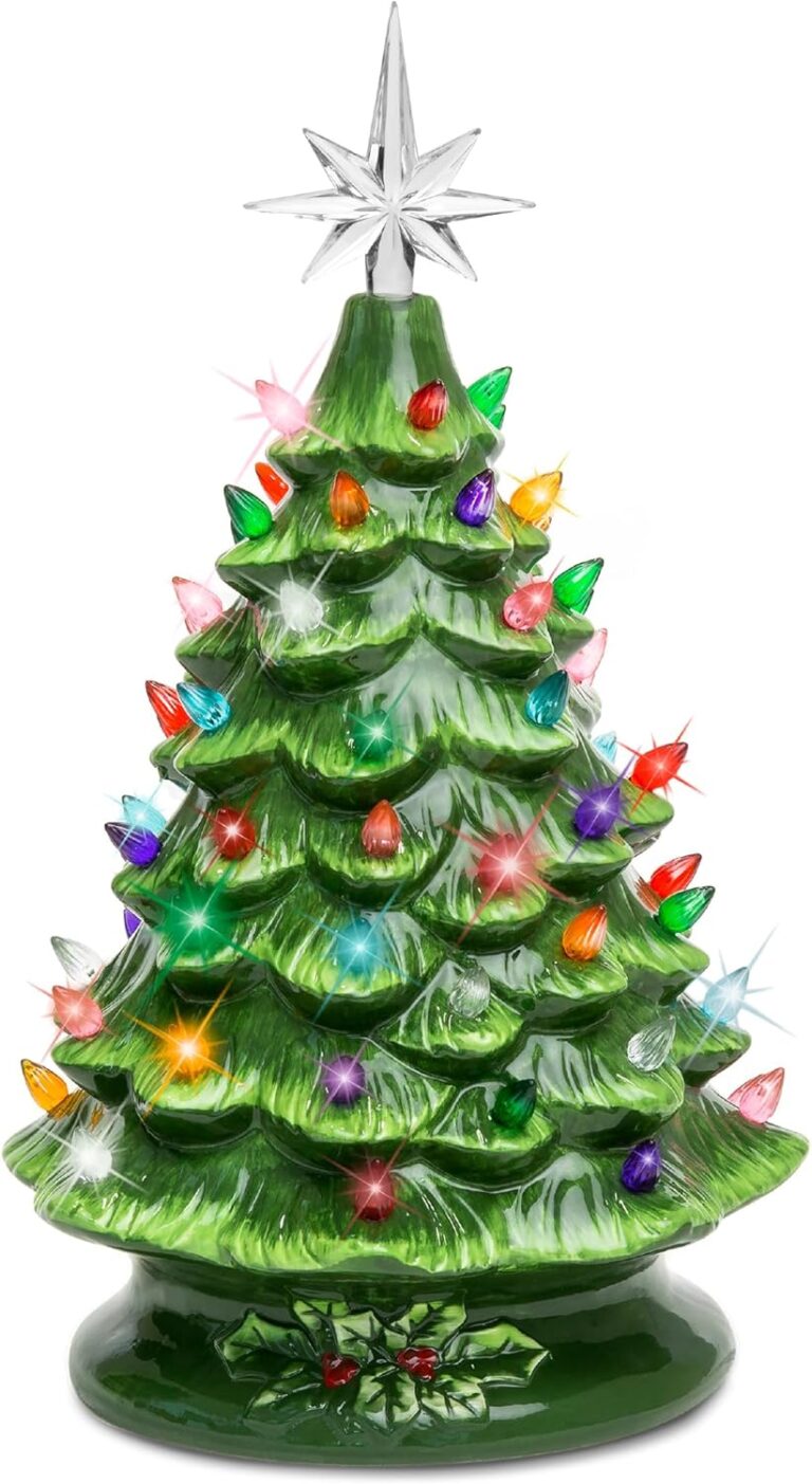 6 Vintage Xmas Tree Types — Ceramic, Silver & Mini Picks