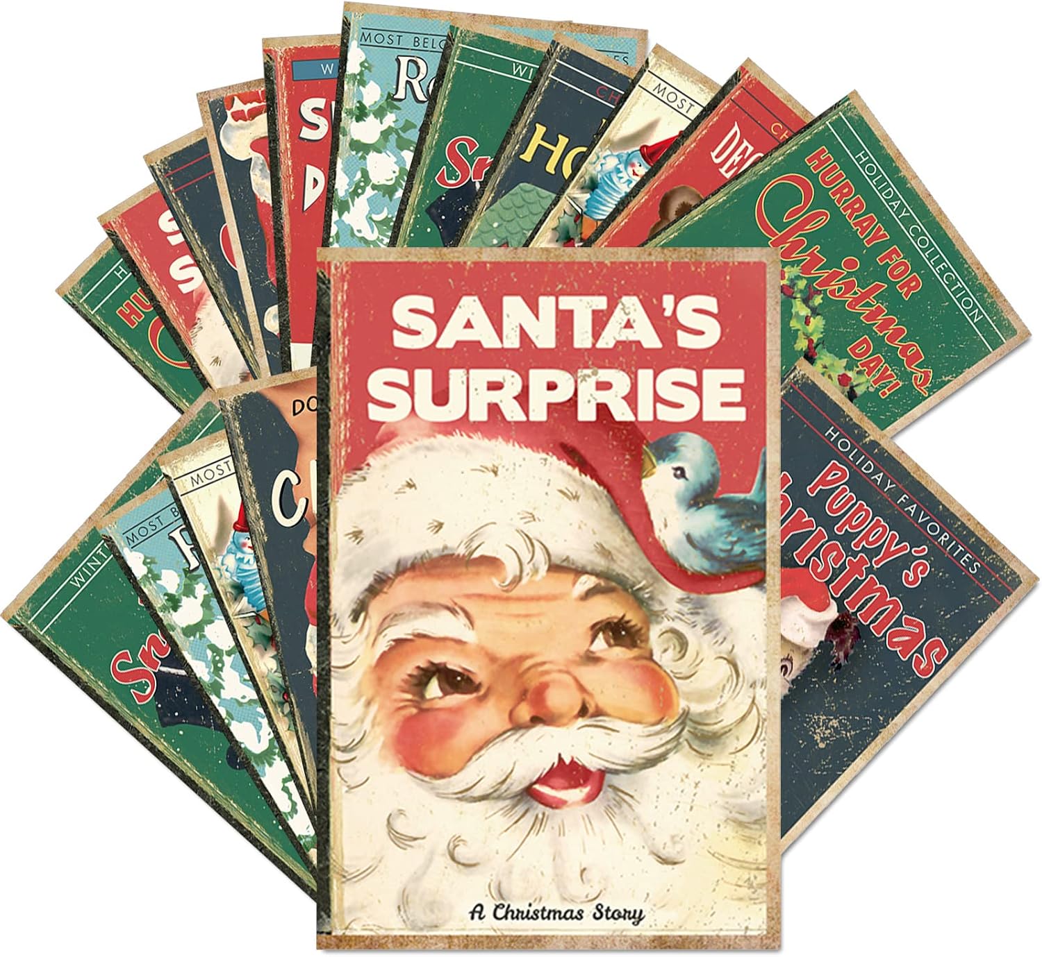 vintage xmas images retro greeting cards