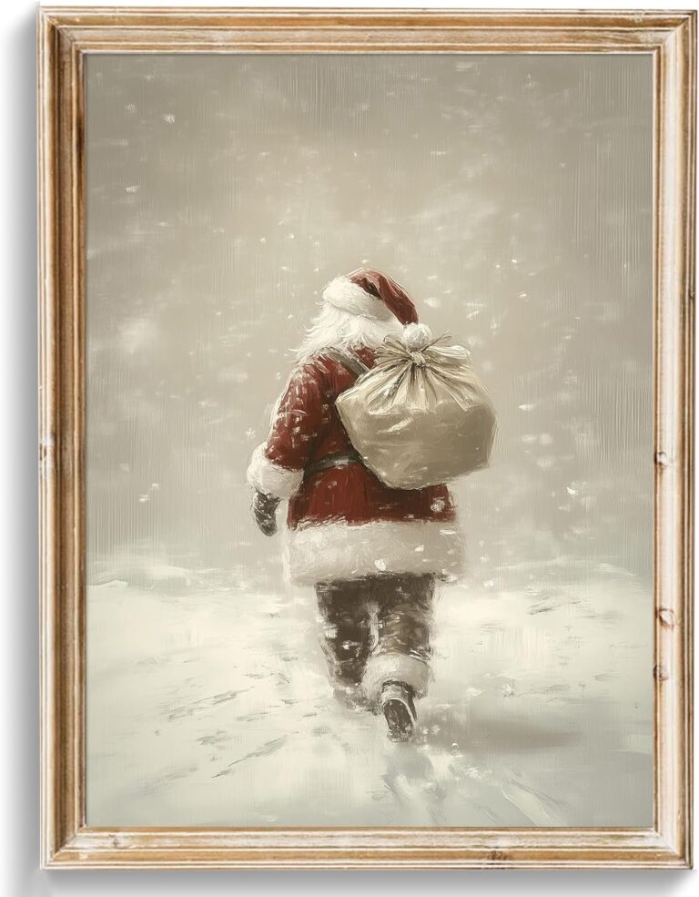 7 Vintage Xmas Art Picks — Prints, Postcards & Wall Decor