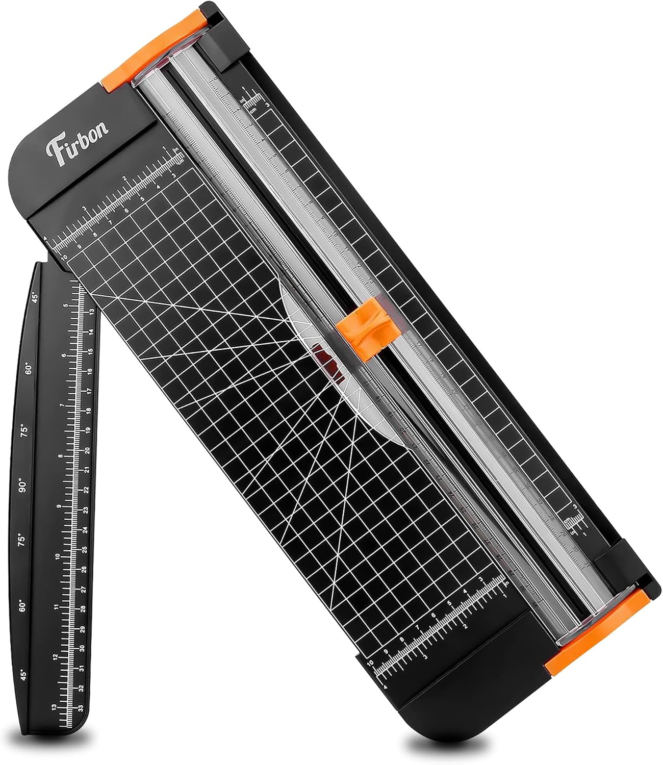 Firbon A4 Paper Cutter 12 Inch Titanium Paper Trimmer Scrapbooking Tool with Automatic Security Safe