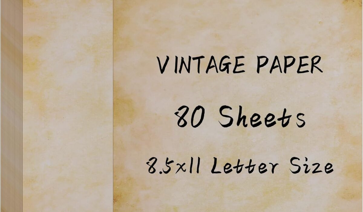 vintage scrapbook paper double-sided antique parchment sheets for scrapbook backgrounds