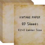 vintage scrapbook paper double-sided antique parchment sheets for scrapbook backgrounds