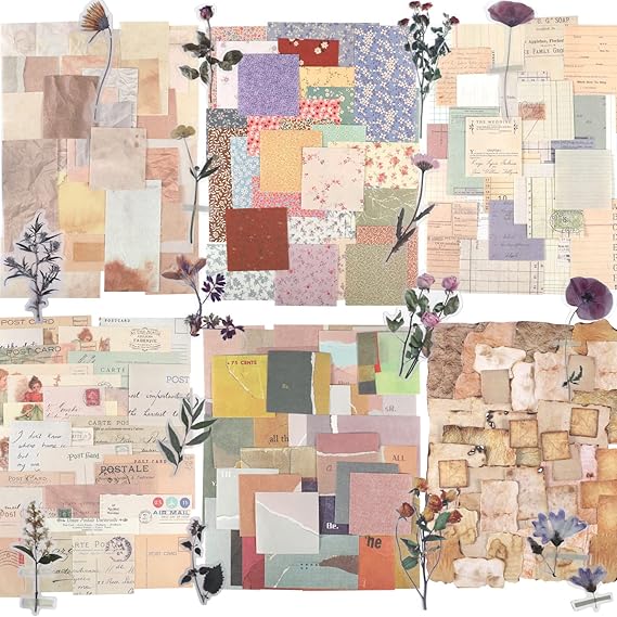 vintage floral scrapbook paper scrapjournal2