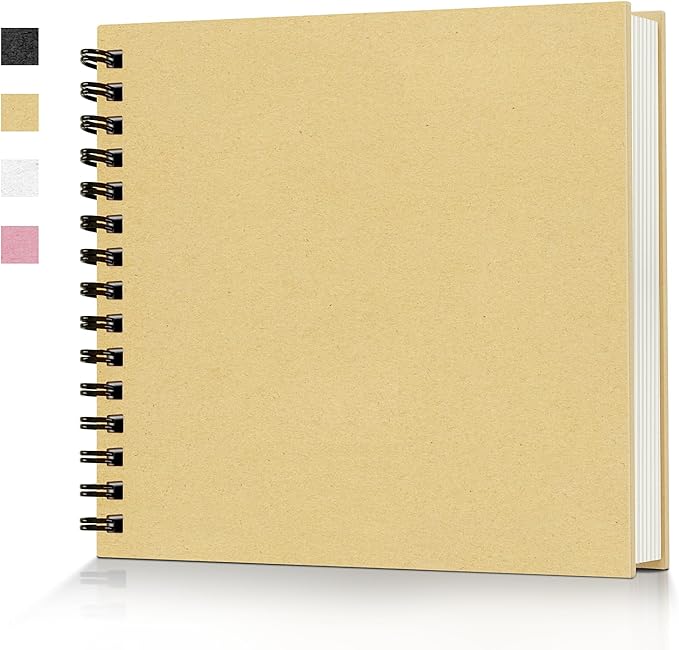 vintage scrapbook decorative kraft paper photo album