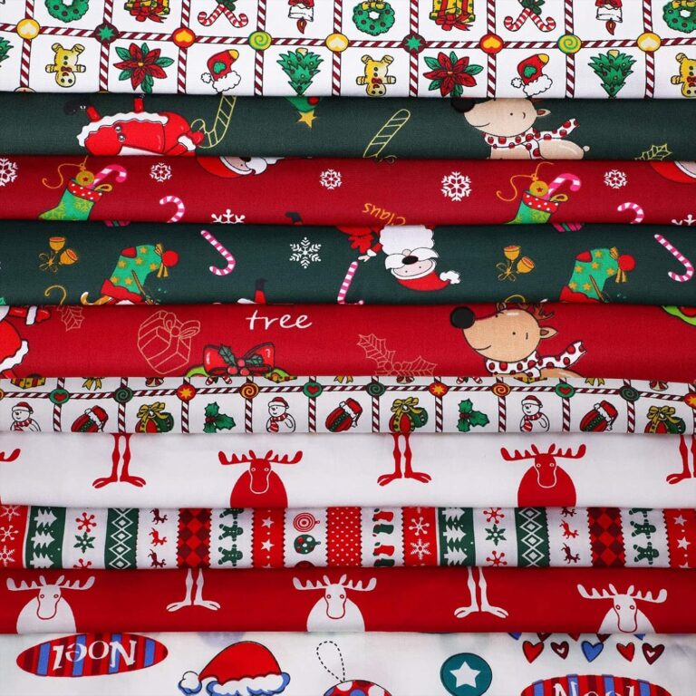 5 Best Vintage Xmas Fabric Bundles for Quilters Who Hate Wasting Fabric