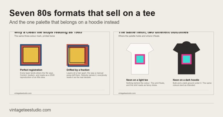 7 Vintage 80s Shirt Outfit Designs POD Sellers Use in 2026