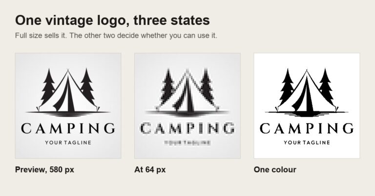 Vintage Logo Design: Two Tests to Run Before You Buy in 2026