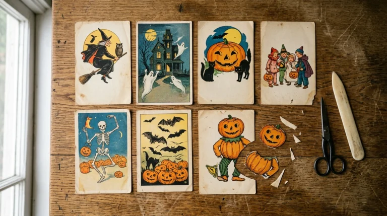 Vintage Halloween Clipart That Prints, Not Just Downloads